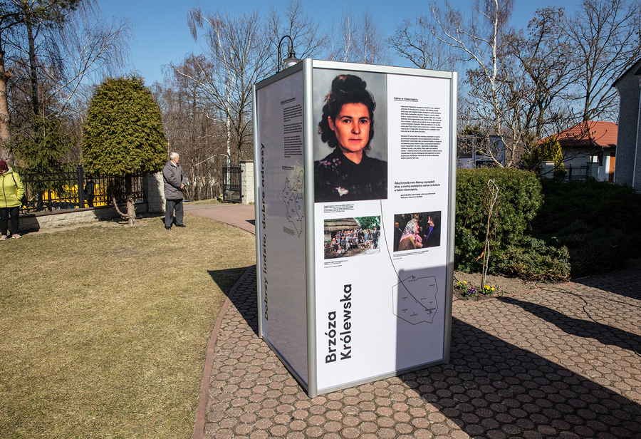 Fragment wystawy przygotowanej przez Instytutu Pileckiego. Fot. Igor Witowicz IPN O/Rzeszów.