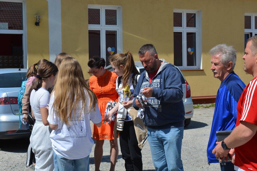 Miś Wojtek – przyjaciel i bohater, zajęcia edukacyjne dla dzieci i młodzieży – Dębica, 16 maja 2022. Fot. Monika Rojek-Kałek