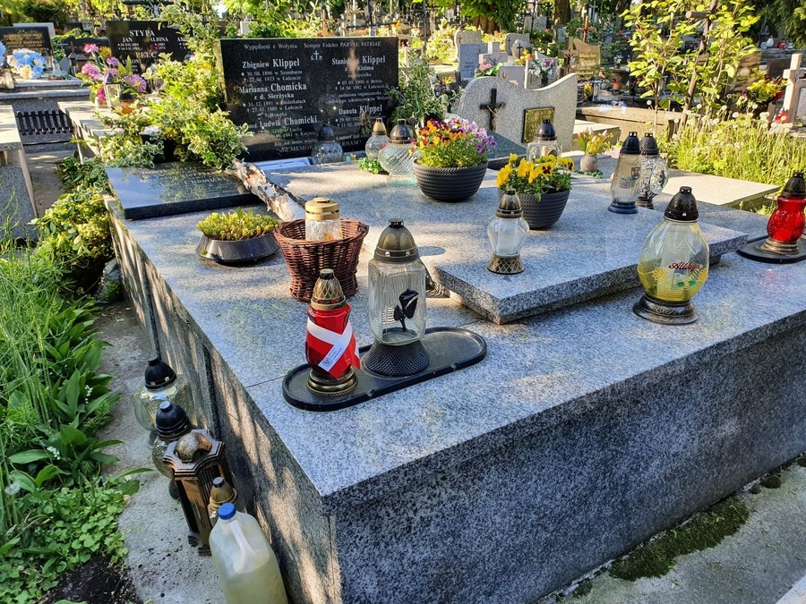 Grobowiec w Łańcucie.