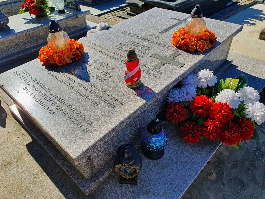 Grobowiec Barorowicza Piotra w Łańcucie.