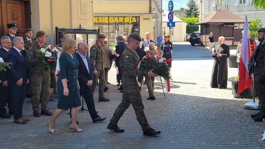 Uroczystości upamiętniające 78. rocznicę operacji „Ostra Brama” – Rzeszów, 19 maja 2022 Fot. Karol Czechowicz IPN O/Rzeszów