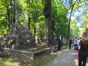 Mogiła Powstańców Styczniowych – Stary Cmentarz w Rzeszowie – 9 czerwca 2022. Fot. Maria Rejman IPN O/Rzeszów