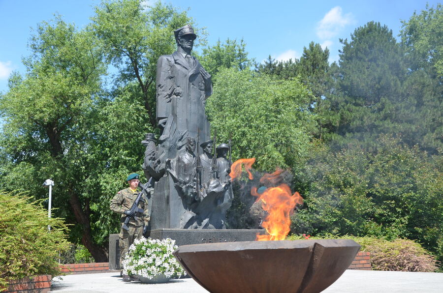 Obchody 79. rocznicy śmierci gen. Władysława Sikorskiego – Rzeszów, 4 lipca 2022. Fot. Katarzyna Gajda-Bator IPN O/Rzeszowie