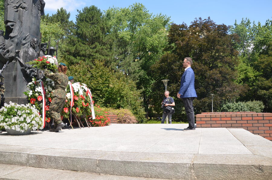 Obchody 79. rocznicy śmierci gen. Władysława Sikorskiego – Rzeszów, 4 lipca 2022. Fot. Katarzyna Gajda-Bator IPN O/Rzeszowie