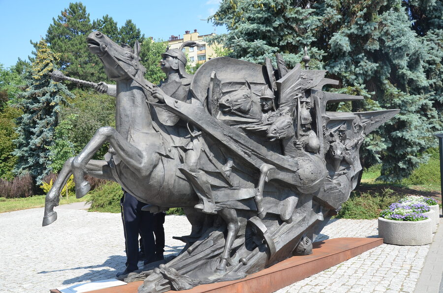 Pomnik Wiktoria Wiedeńska poświęcony Janowi III Sobieskiemu po zwycięskiej bitwie nad Turkami obecnie prezentowany w Rzeszowie. Fot. Katarzyna Gajda-Bator IPN O/Rzeszowie