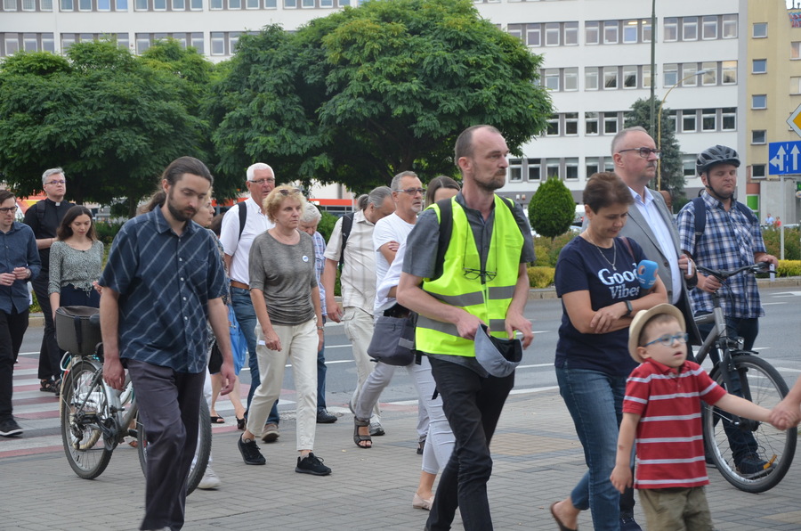 Marsz w hołdzie Żydów w 80. rocznicę likwidacji rzeszowskiego getta – Rzeszów, 7 lipca 2022. Fot. Katarzyna Gajda-Bator IPN O/Rzeszów