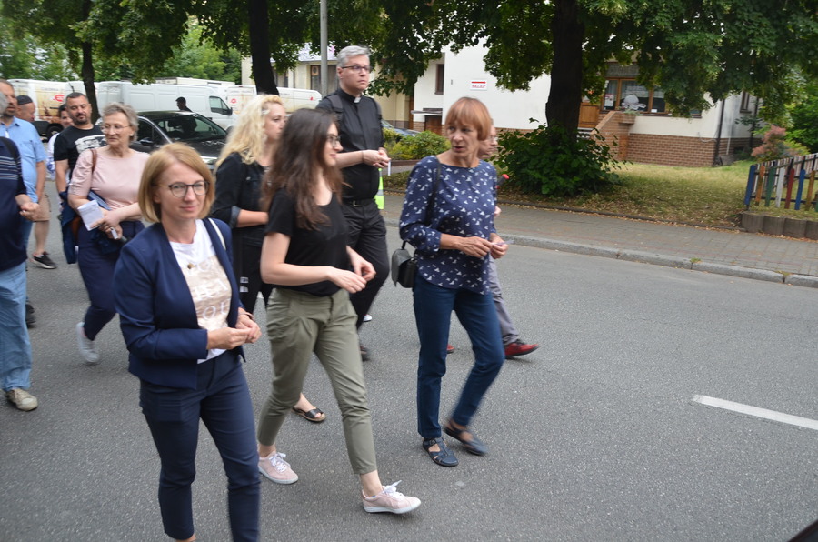 Marsz w hołdzie Żydów w 80. rocznicę likwidacji rzeszowskiego getta – Rzeszów, 7 lipca 2022. Fot. Katarzyna Gajda-Bator IPN O/Rzeszów