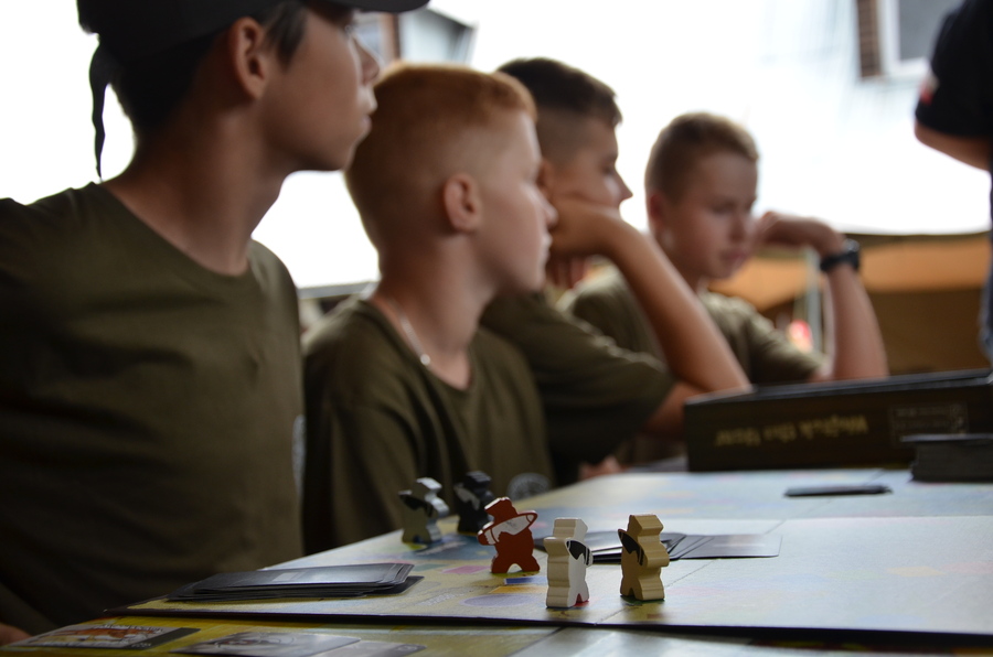 Zajęcia edukacyjne na obozie zorganizowanym przez IPN – Nasiczne, 8 sierpnia 2022. Fot. Katarzyna Gajda-Bator IPN O/Rzeszów