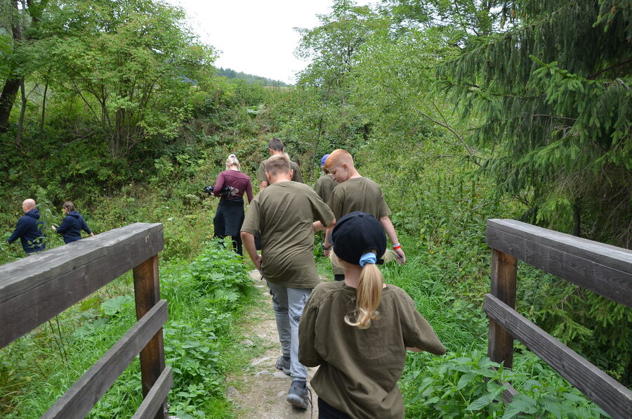 Zajęcia edukacyjne na obozie zorganizowanym przez IPN – Nasiczne, 8 sierpnia 2022. Fot. Katarzyna Gajda-Bator IPN O/Rzeszów