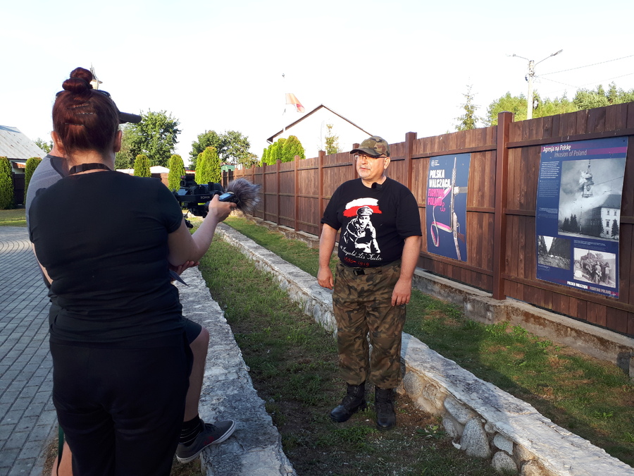 Prezentacja wystawy IPN „Polska Walcząca” – Bliźnie, 7 sierpnia 2022. Fot. Mateusz Surman