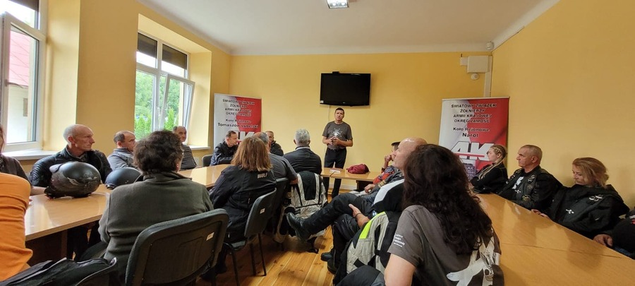 „Edukacyjny Rajd Motocyklowy – odcinek specjalny 80. rocznica powstania AK”