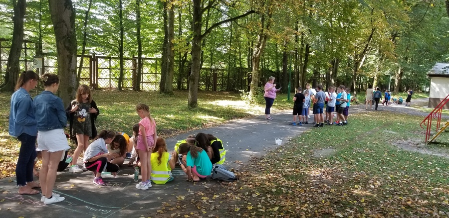 „Z pieśnią przez wieki – historia polskiego hymnu w związku z 200 rocznicą śmierci Józefa Wybickiego” na obozie w Myczkowcach, 23 sierpnia 2022. Fot. Zenon Fajger (IPN)