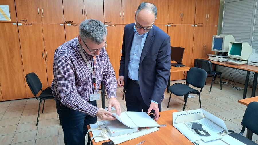 Nowe nabytki w ramach „Archiwum Pełnego Pamięci” – Rzeszów, 6 października 2022. Fot. Jacek Magdoń IPN Rzeszów