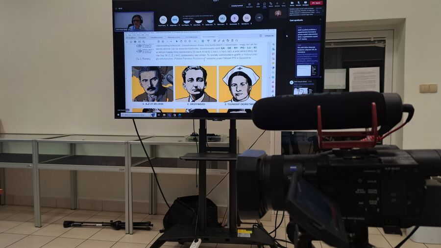 Warsztaty przedmiotowo-metodyczne „Od przeszłości do teraźniejszości” – Rzeszów, 18 października 2022. Fot. Jacek Magdoń IPN O/Rzeszów