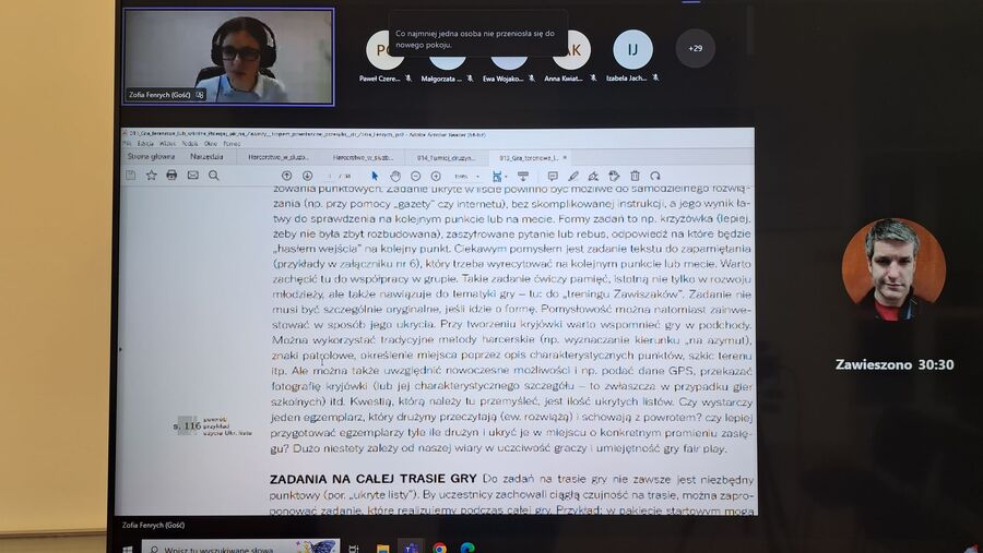 Warsztaty przedmiotowo-metodyczne „Od przeszłości do teraźniejszości” – Rzeszów, 18 października 2022. Fot. Jacek Magdoń IPN O/Rzeszów