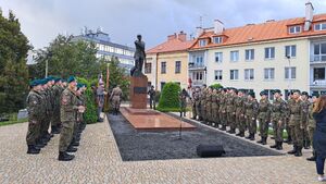 Pomnik płk. Leopolda Lisa – Kuli w Rzeszowie. Fot. Jacek Magdoń IPN O/Rzeszów