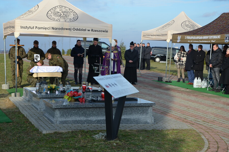 Uroczystości pogrzebowe Franciszka Marciniaka ps. „Kuna” – Rzeszów, 5 grudnia 2022. Fot. Katarzyna Gajda-Bator IPN Rzeszów