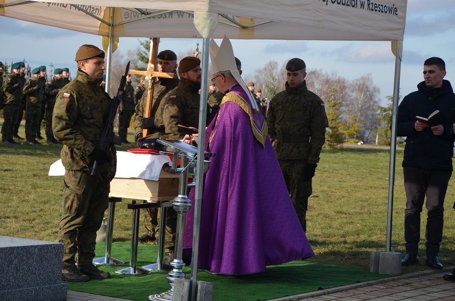 Uroczystości pogrzebowe Franciszka Marciniaka ps. „Kuna” – Rzeszów, 5 grudnia 2022. Fot. Katarzyna Gajda-Bator IPN Rzeszów