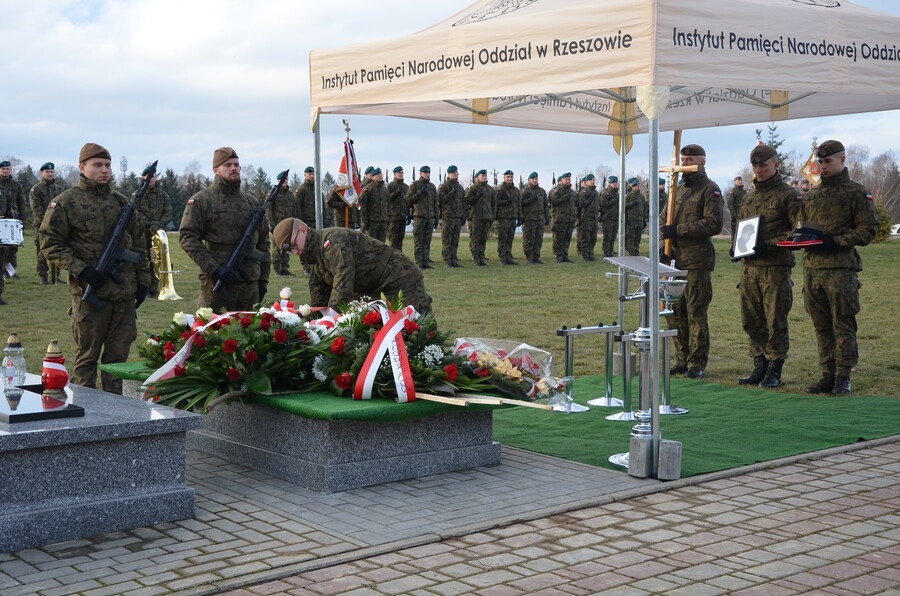 Uroczystości pogrzebowe Franciszka Marciniaka ps. „Kuna” – Rzeszów, 5 grudnia 2022. Fot. Katarzyna Gajda-Bator IPN Rzeszów