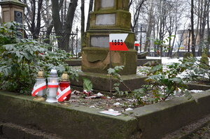 Mogiły Powstańców Styczniowych na Starym Cmentarzu w Rzeszowie, 20 stycznia 2023. Fot. Katarzyna Gajda-Bator IPN