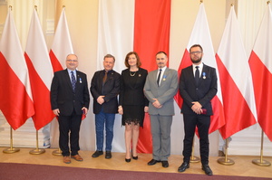 Wręczenie Medali Stulecia Odzyskanej Niepodległości dla pracowników IPN – Rzeszów, 7 lutego 2023. Fot. Katarzyna Gajda-Bator (IPN)