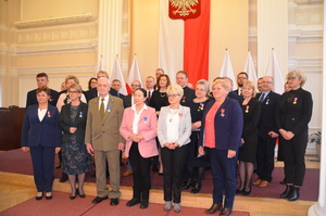 Wręczenie odznaczeń państwowych nadanych przez Prezydenta RP – Rzeszów, 7 lutego 2023. Fot. Katarzyna Gajda-Bator (IPN)