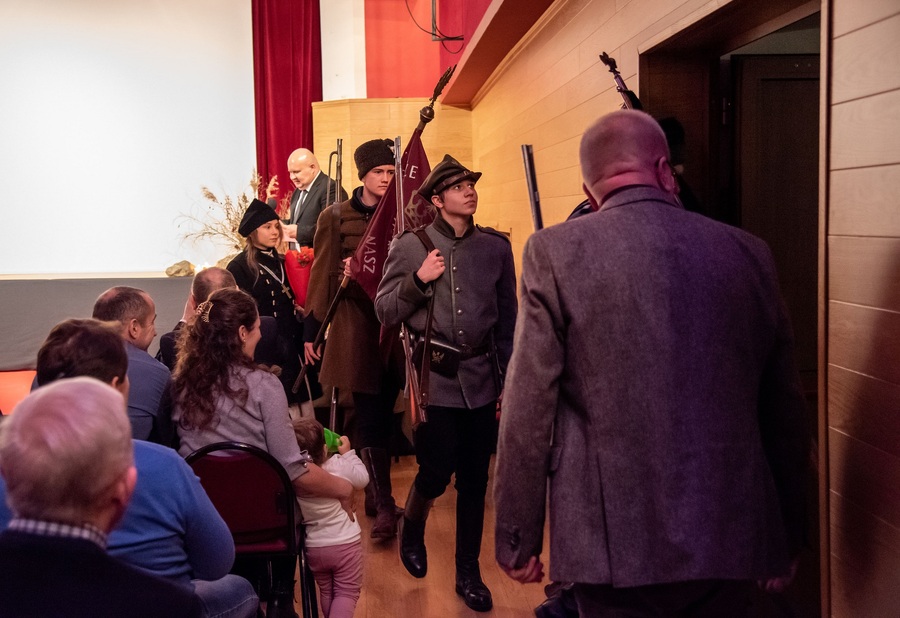 Powstańcza wieczornica w Kolbuszowej – 12 lutego 2023. Fot. Mateusz Starzec (MDK Kolbuszowa)