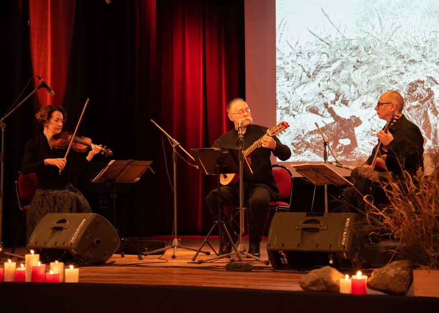 Powstańcza wieczornica w Kolbuszowej – 12 lutego 2023. Fot. Mateusz Starzec (MDK Kolbuszowa)