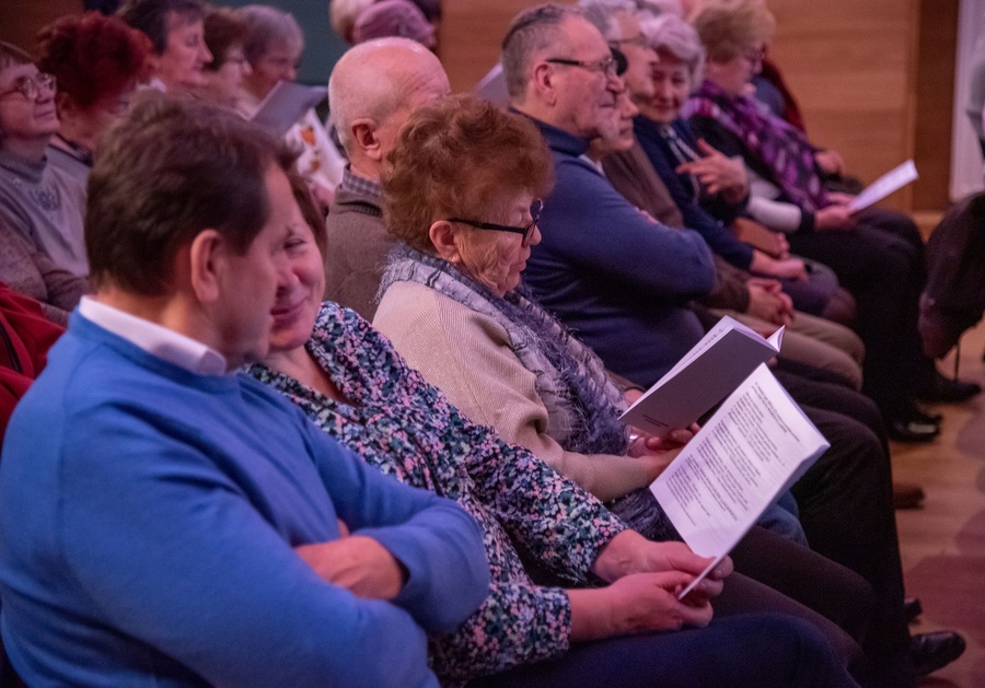 Powstańcza wieczornica w Kolbuszowej – 12 lutego 2023. Fot. Mateusz Starzec (MDK Kolbuszowa)