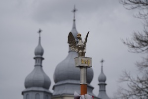 Kościół w Tarnawce – Tarnawka, 5 marca 2023. Fot. Marcin Bukała (IPN)