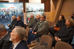 Wernisaż wystawy „Solidarność do wojska!” – Jarosław, 17 marca 2023. Fot. Artur Brożyniak (IPN)