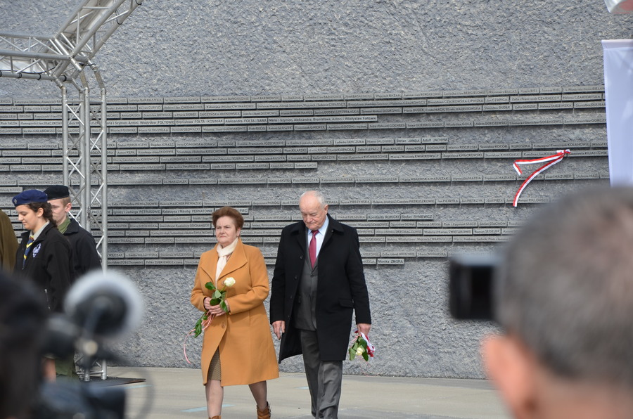 Narodowy Dzień Pamięci Polaków ratujących Żydów pod okupacją niemiecką z udziałem prezydenta Andrzeja Dudy – Markowa, 24 marca 2023. Fot. Katarzyna Gajda-Bator (IPN)
