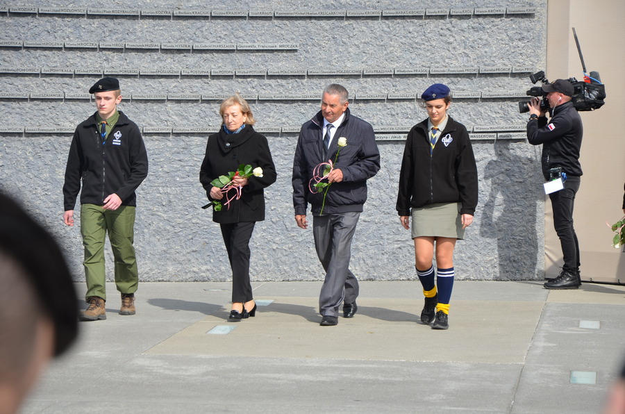 Narodowy Dzień Pamięci Polaków ratujących Żydów pod okupacją niemiecką z udziałem prezydenta Andrzeja Dudy – Markowa, 24 marca 2023. Fot. Katarzyna Gajda-Bator (IPN)