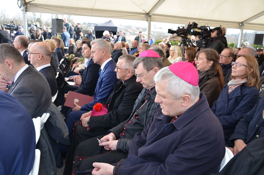 Narodowy Dzień Pamięci Polaków ratujących Żydów pod okupacją niemiecką z udziałem prezydenta Andrzeja Dudy – Markowa, 24 marca 2023. Fot. Katarzyna Gajda-Bator (IPN)