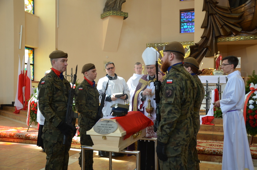 Uroczystości pogrzebowe Kazimierza Człowiekowskiego ps. „Niemsta” – Krosno, 21 kwietnia 2023. Fot. Katarzyna Gajda-Bator (IPN)