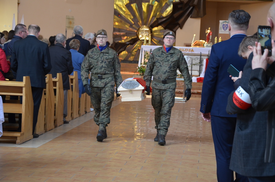 Uroczystości pogrzebowe Kazimierza Człowiekowskiego ps. „Niemsta” – Krosno, 21 kwietnia 2023. Fot. Katarzyna Gajda-Bator (IPN)