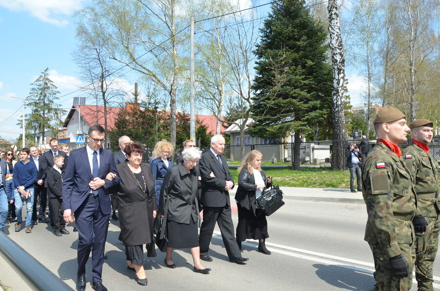 Uroczystości pogrzebowe Kazimierza Człowiekowskiego ps. „Niemsta” – Krosno, 21 kwietnia 2023. Fot. Katarzyna Gajda-Bator (IPN)