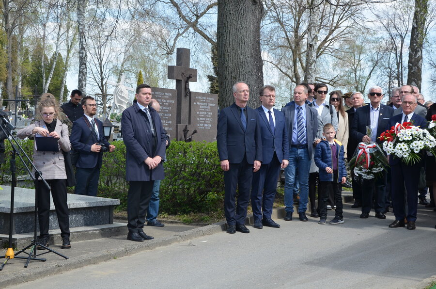 Uroczystości pogrzebowe Kazimierza Człowiekowskiego ps. „Niemsta” – Krosno, 21 kwietnia 2023. Fot. Katarzyna Gajda-Bator (IPN)