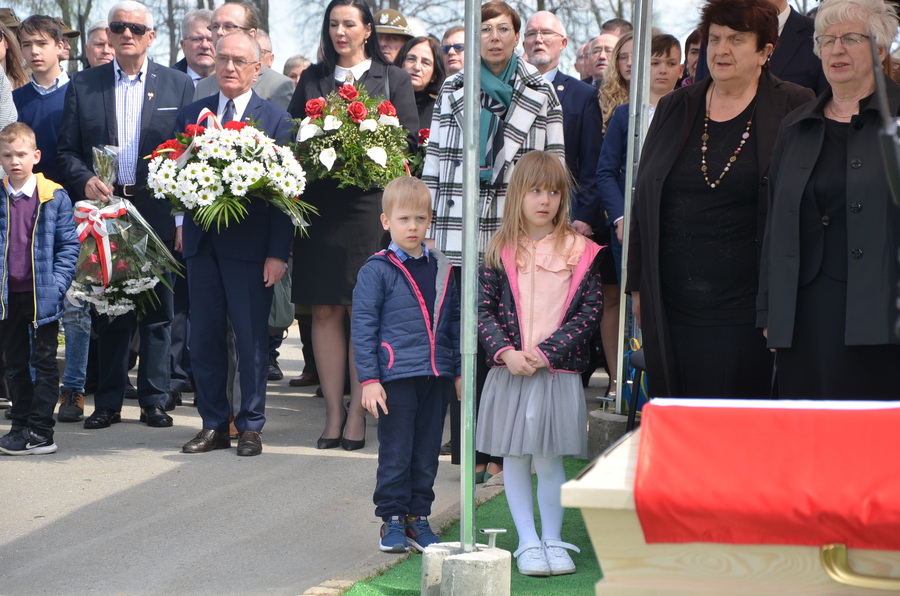 Uroczystości pogrzebowe Kazimierza Człowiekowskiego ps. „Niemsta” – Krosno, 21 kwietnia 2023. Fot. Katarzyna Gajda-Bator (IPN)