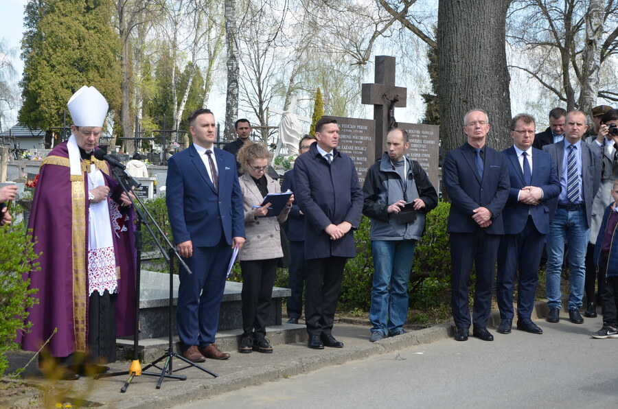 Uroczystości pogrzebowe Kazimierza Człowiekowskiego ps. „Niemsta” – Krosno, 21 kwietnia 2023. Fot. Katarzyna Gajda-Bator (IPN)