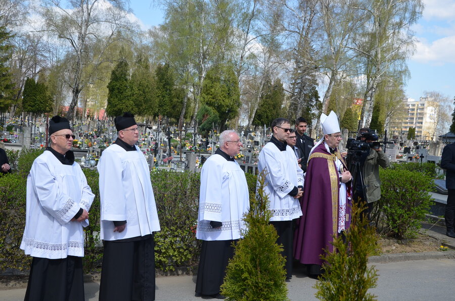 Uroczystości pogrzebowe Kazimierza Człowiekowskiego ps. „Niemsta” – Krosno, 21 kwietnia 2023. Fot. Katarzyna Gajda-Bator (IPN)