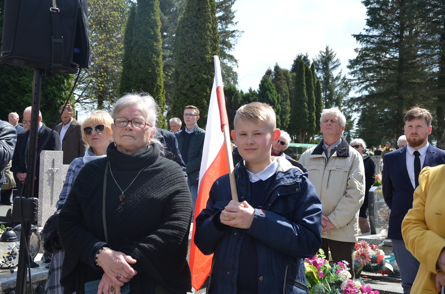 Uroczystości pogrzebowe Kazimierza Człowiekowskiego ps. „Niemsta” – Krosno, 21 kwietnia 2023. Fot. Katarzyna Gajda-Bator (IPN)