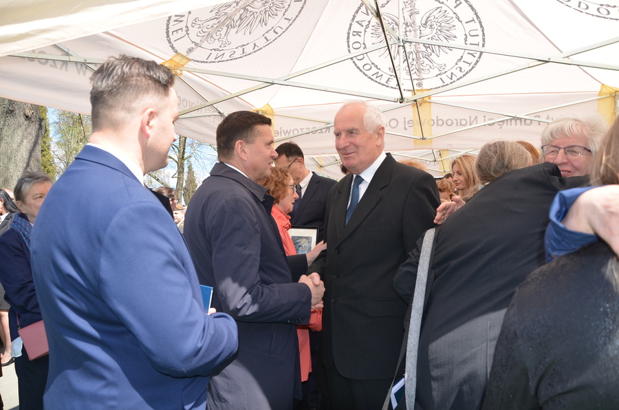 Uroczystości pogrzebowe Kazimierza Człowiekowskiego ps. „Niemsta” – Krosno, 21 kwietnia 2023. Fot. Katarzyna Gajda-Bator (IPN)