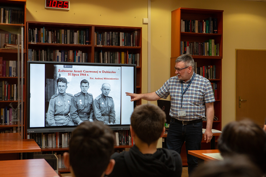Lekcja archiwalna w IPN – Rzeszów, 13 czerwca 2023. Fot. Marcin Zarębski (IPN)