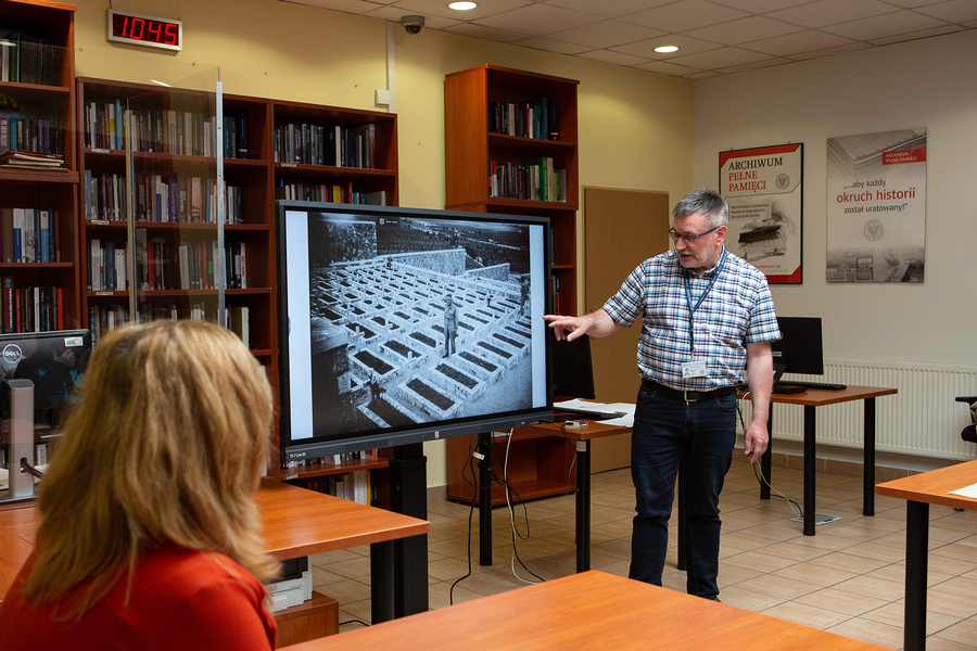 Lekcja archiwalna w IPN – Rzeszów, 13 czerwca 2023. Fot. Marcin Zarębski (IPN)