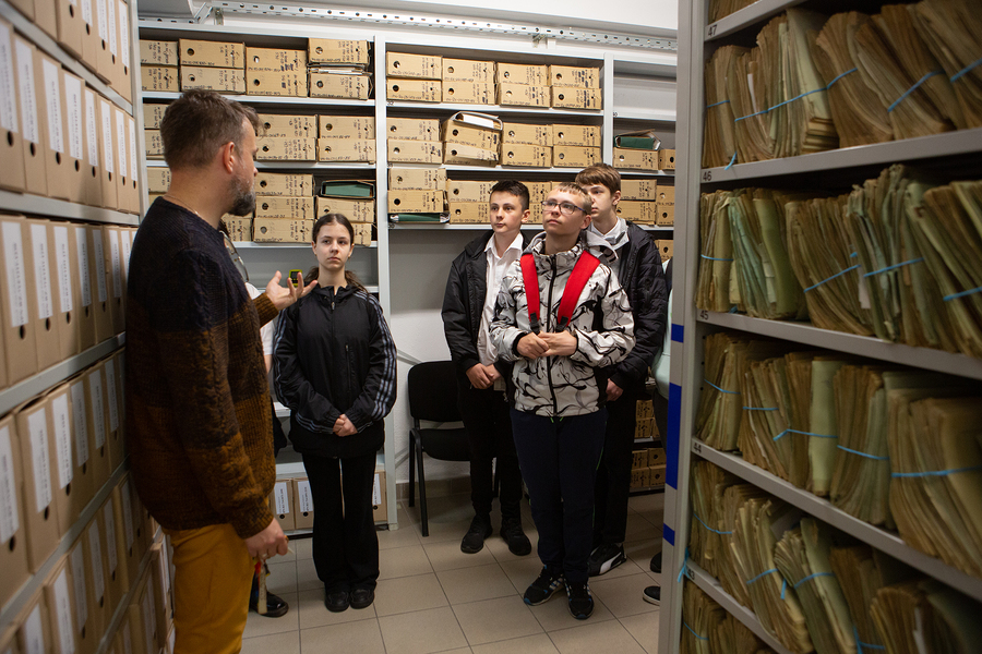 Lekcja archiwalna w IPN – Rzeszów, 13 czerwca 2023. Fot. Igor Witowicz (IPN)