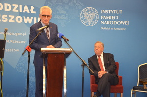 Prof. Andrzej Chwalba podczas benefisu profesora Jana Drausa – Rzeszów, 13 czerwca 2023. Fot. Katarzyna Gajda-Bator (IPN)