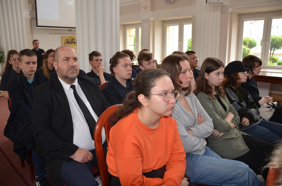 Spotkanie z młodzieżą o bohaterstwie Rodziny Ulmów – Rzeszów, 14 czerwca 2023. Fot. Katarzyna Gajda-Bator (IPN)