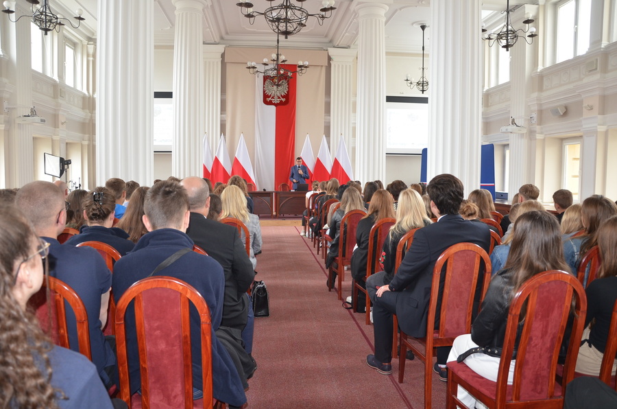 Spotkanie z młodzieżą o bohaterstwie Rodziny Ulmów – Rzeszów, 14 czerwca 2023. Fot. Katarzyna Gajda-Bator (IPN)