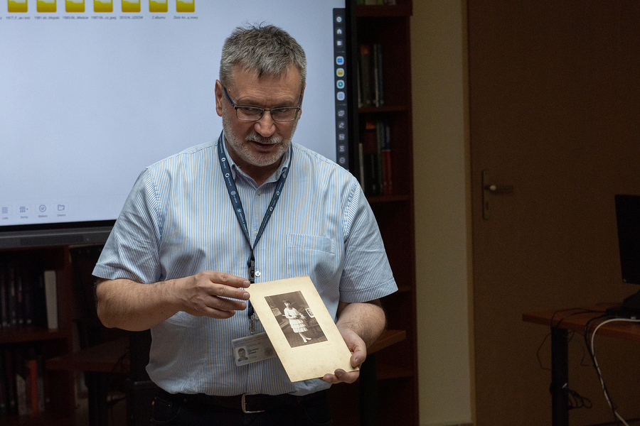 Lekcja archiwalna dla studentów I roku Kultoroznawstwa Uniwersytetu Rzeszowskiego – Rzeszów, 15 czerwca 2023. Fot. Marcin Zarębski (IPN)